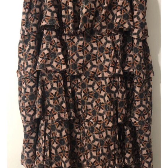 Marie Oliver Adler Skirt Peppercorn Lattice - Picture 3 of 5